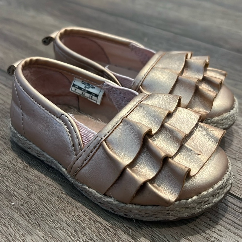 Oshkosh B’gosh Toddler Espadrille Shoes - Size 6